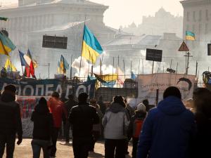 Революція Гідності. Світлина Богдана Пошивайла