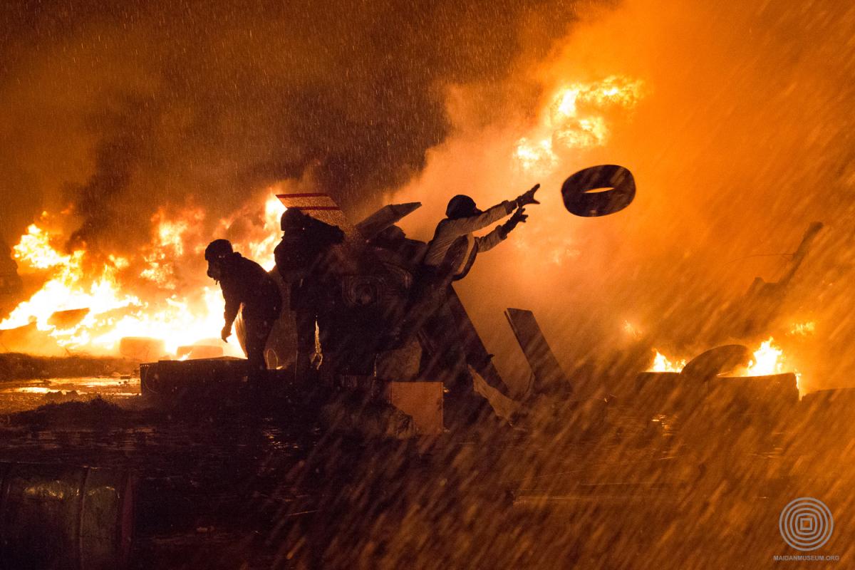 Іван Богдан  Події на вулиці Михайла Грушевського 22 січня 2014 року