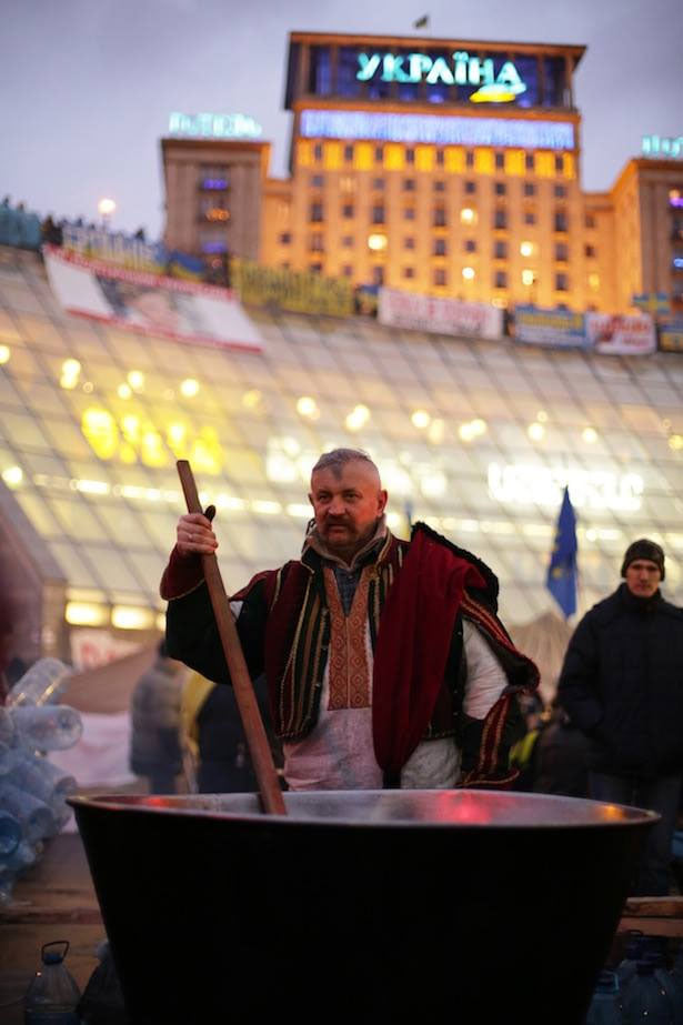 Маринович: "Майдан – це була спільнота наметів, сотень, які жили своїм автономним життям. Але коли треба було виконати спільну дію, вони виконували" ФОТО: З АРХІВУ УП