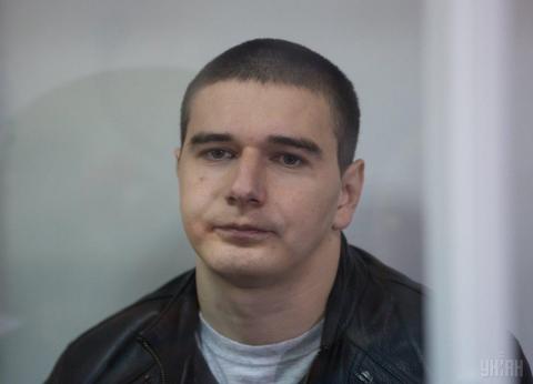 Колишній боєць "Беркуту" Сергій Зінченко з так званої чорної роти / фото УНІАН