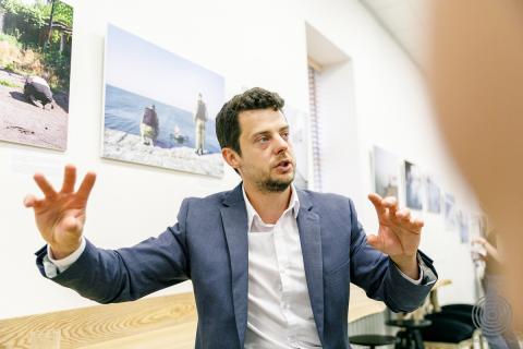 Доброволець Олесь Кромпляс
